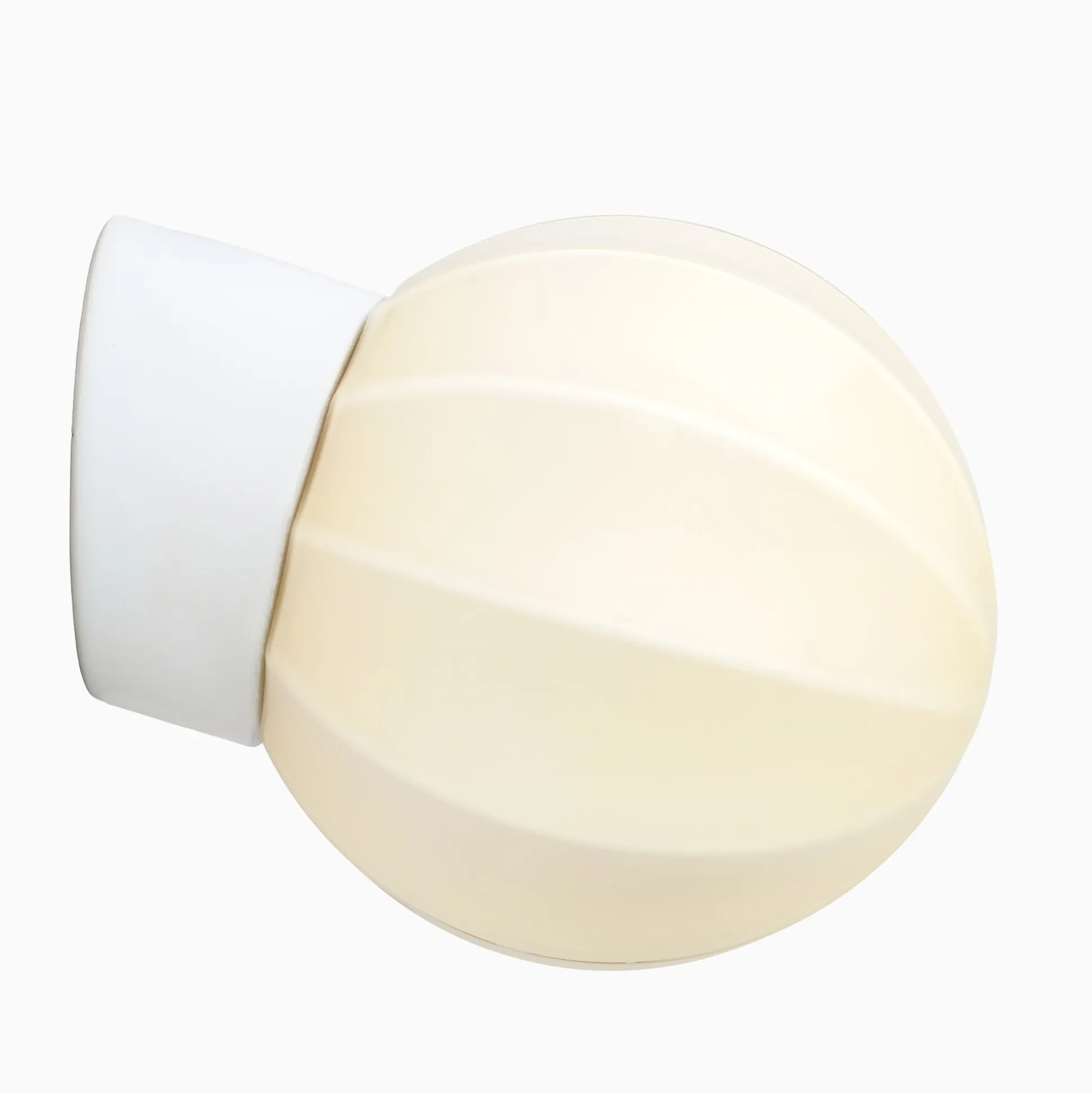 Lampa Deco sned gräddvit/vit IP20