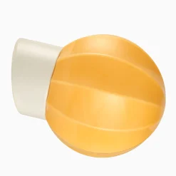 Lampa Deco sned gul/vit
