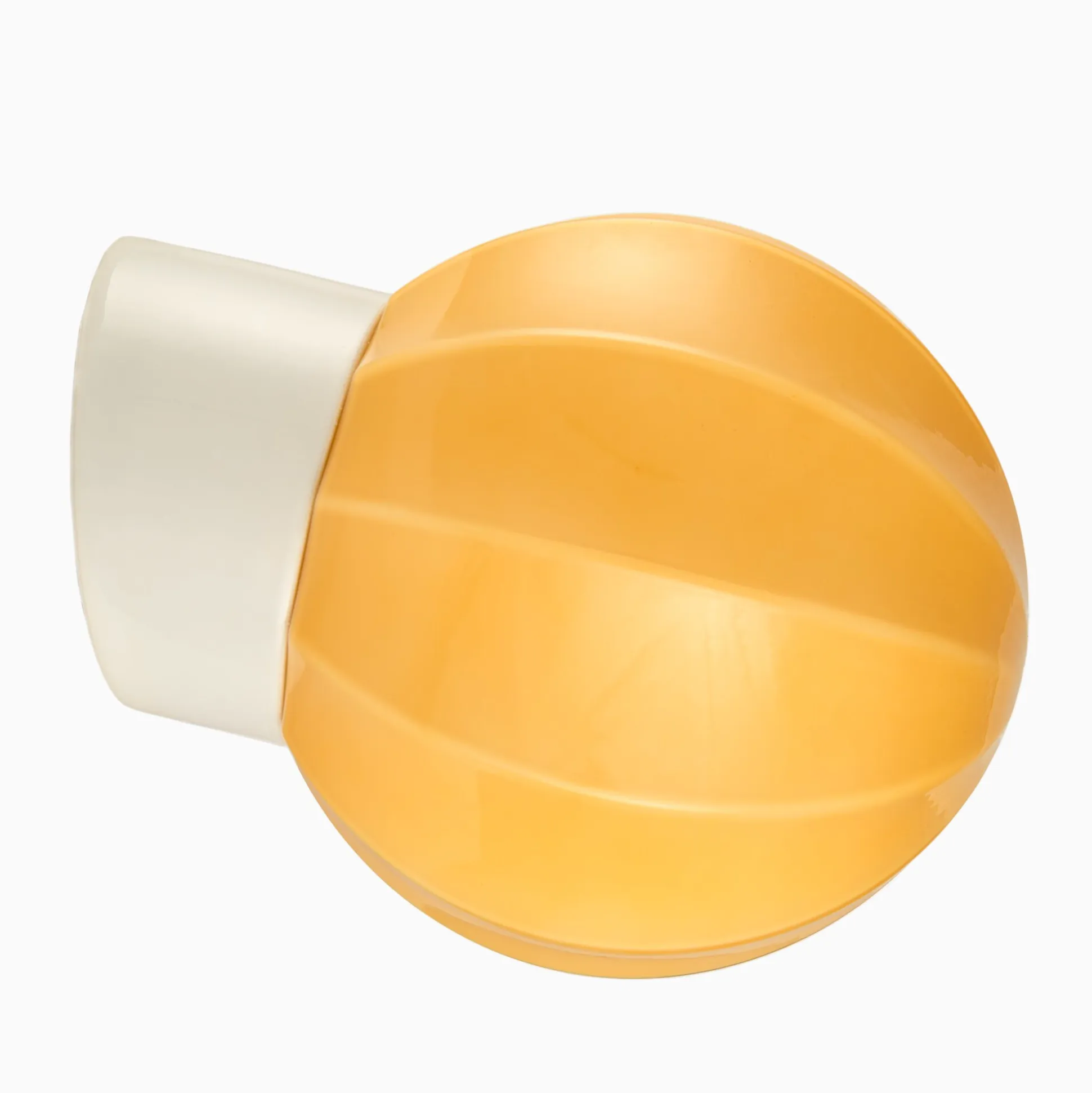 Lampa Deco sned gul/vit