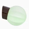 Lampa Deco sned pastellgrön/brun IP20
