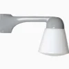 Lampa Funkis 1950 Hörn Grå Rak Kon