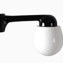 Lampa Funkis 1950 Svart Rak Päron