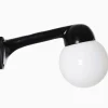 Lampa Funkis 1950 Svart Vinklad Klot