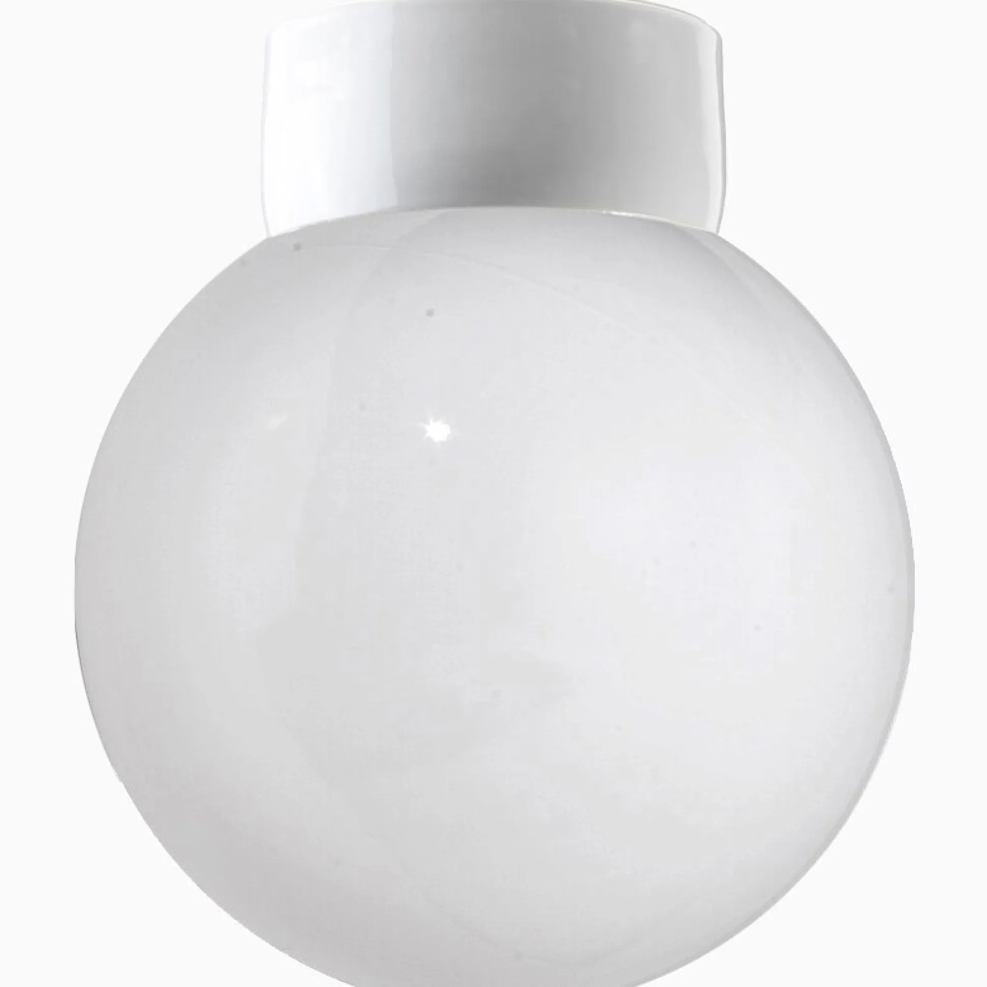 Lampa rak IP54 vit