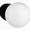 Lampa sned IP54 svart