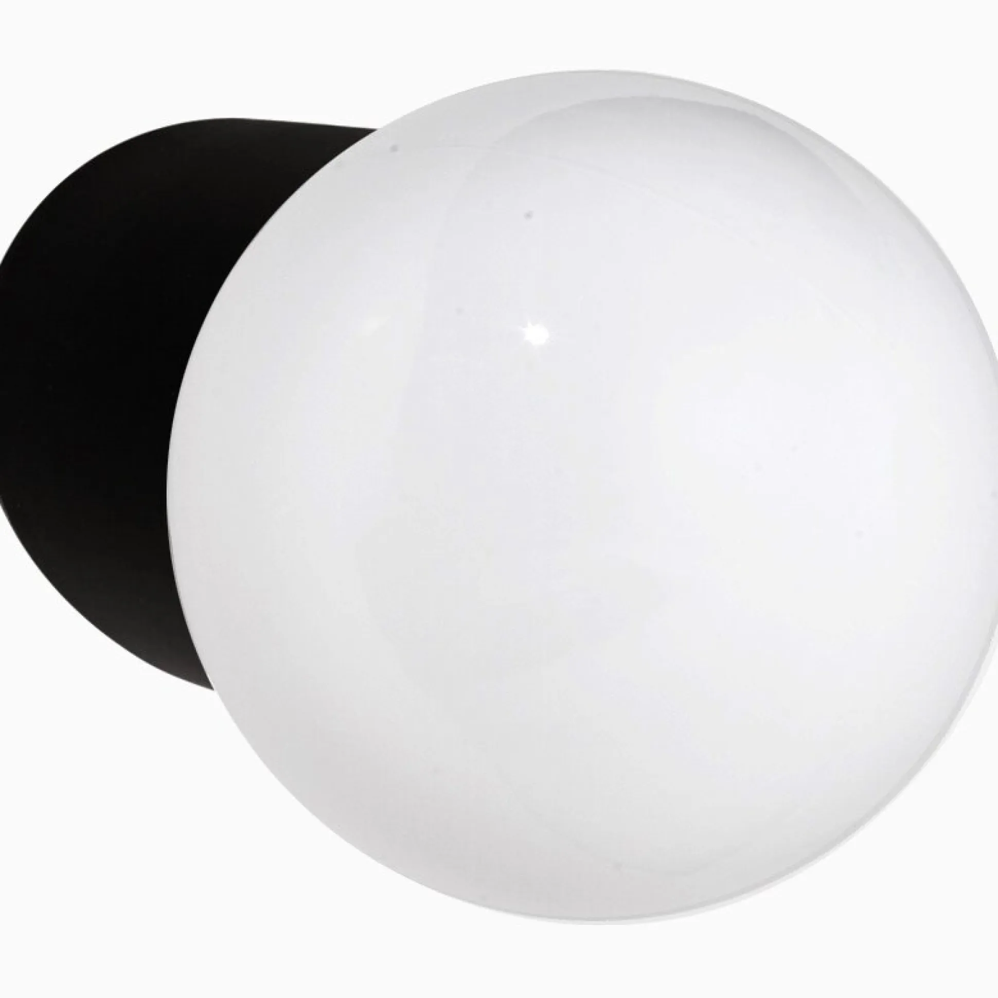 Lampa sned IP20 svart