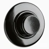 Led-dimmer svart bakelit med ring 3-35 W