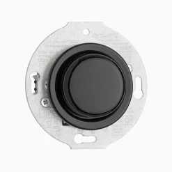Led-dimmer svart porslin insats 3-35 W
