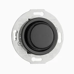 Led-dimmer svart porslin insats 3-35 W