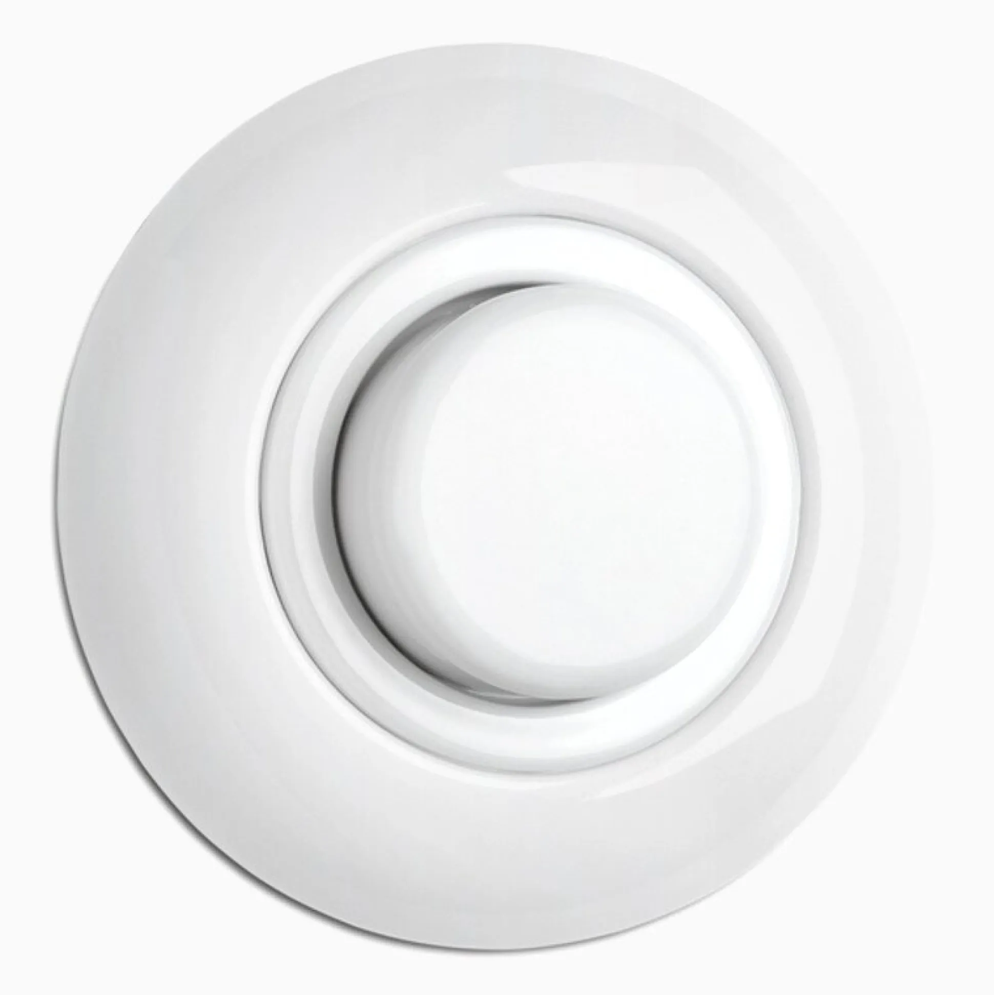 Led-dimmer vit porslin med ring 3-130 W