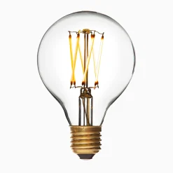 Ledlampa Glob 80 mm E27, 150 lumen