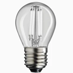 Ledlampa klot klar E27 300 lumen