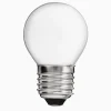 Ledlampa klot opal E27 300 lumen