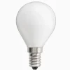 Ledlampa 3-steg klot opal E14 420 lumen