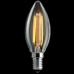 Ledlampa 3-steg kronljus klar E14 420 lumen