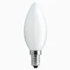 Ledlampa 3-steg kronljus opal E14 420 lumen