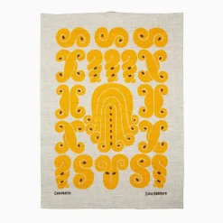 Linnehandduk Lussekatter