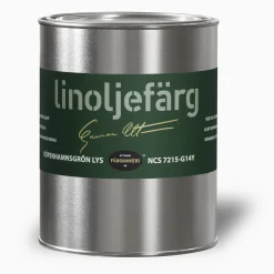 Lys Köpenhamnsgrön linoljefärg 500 ml