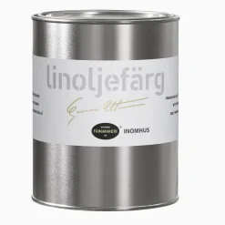Matt Vit linoljefärg - 3 liter