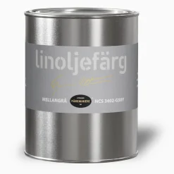 Mellangrå linoljefärg provburk