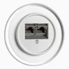 Modularuttag vit med glasring