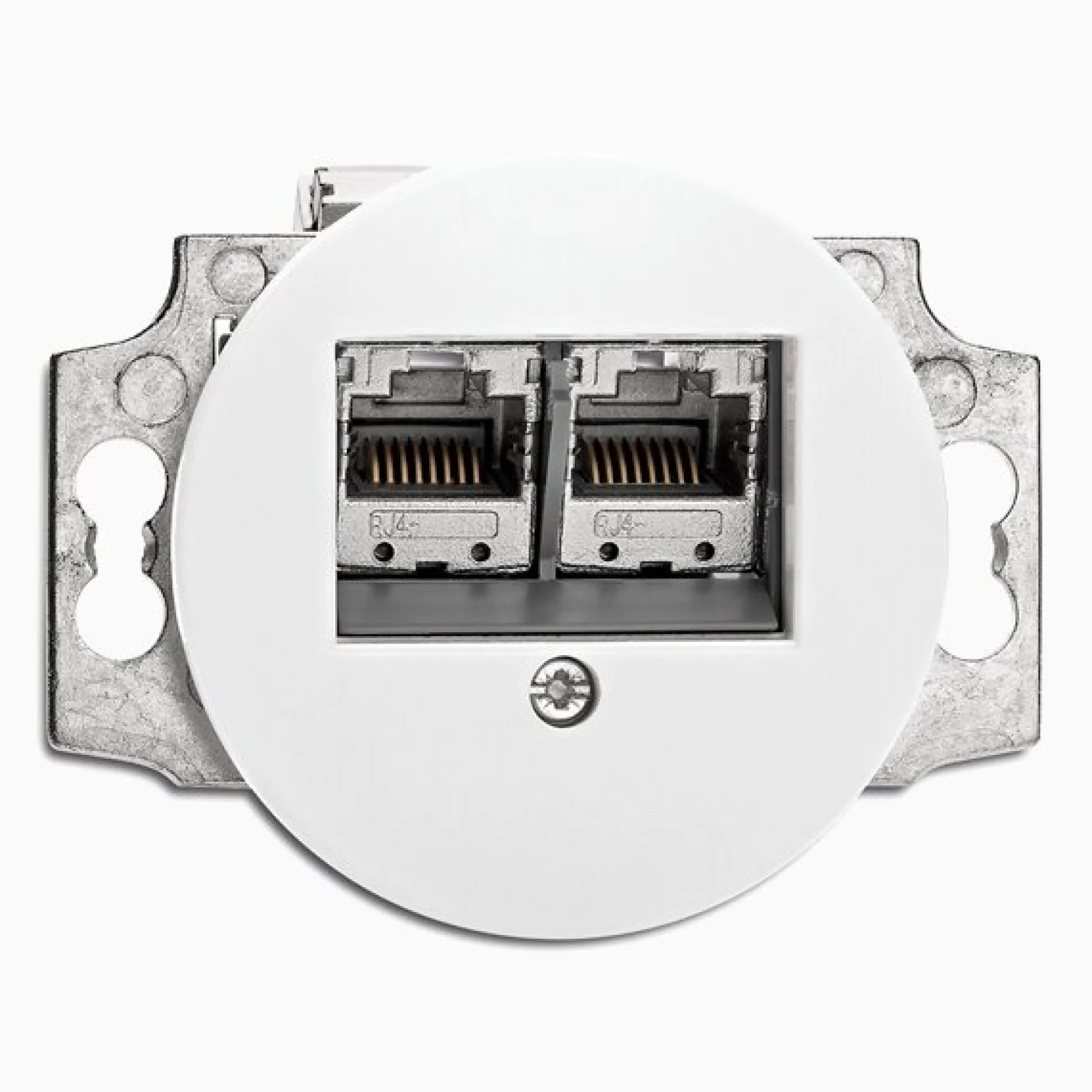 Modularuttag vit porslin insats