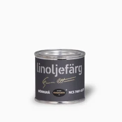 Mörkgrå linoljefärg 500 ml