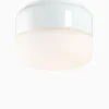 Ohm 140 H115 vit med opalglas - Ledmodul 3000K