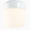 Ohm 140 H170 vit med opalglas - Ledmodul 3000K