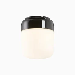 Ohm 140 H170 vit med opalglas - Ledmodul 3000K