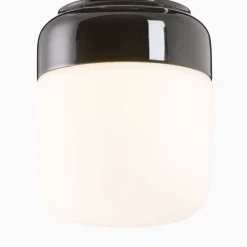 Ohm 140 H170 vit med opalglas - Ledmodul 3000K