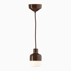 Ohm pendel 100 H155 vit med opalglas - G9