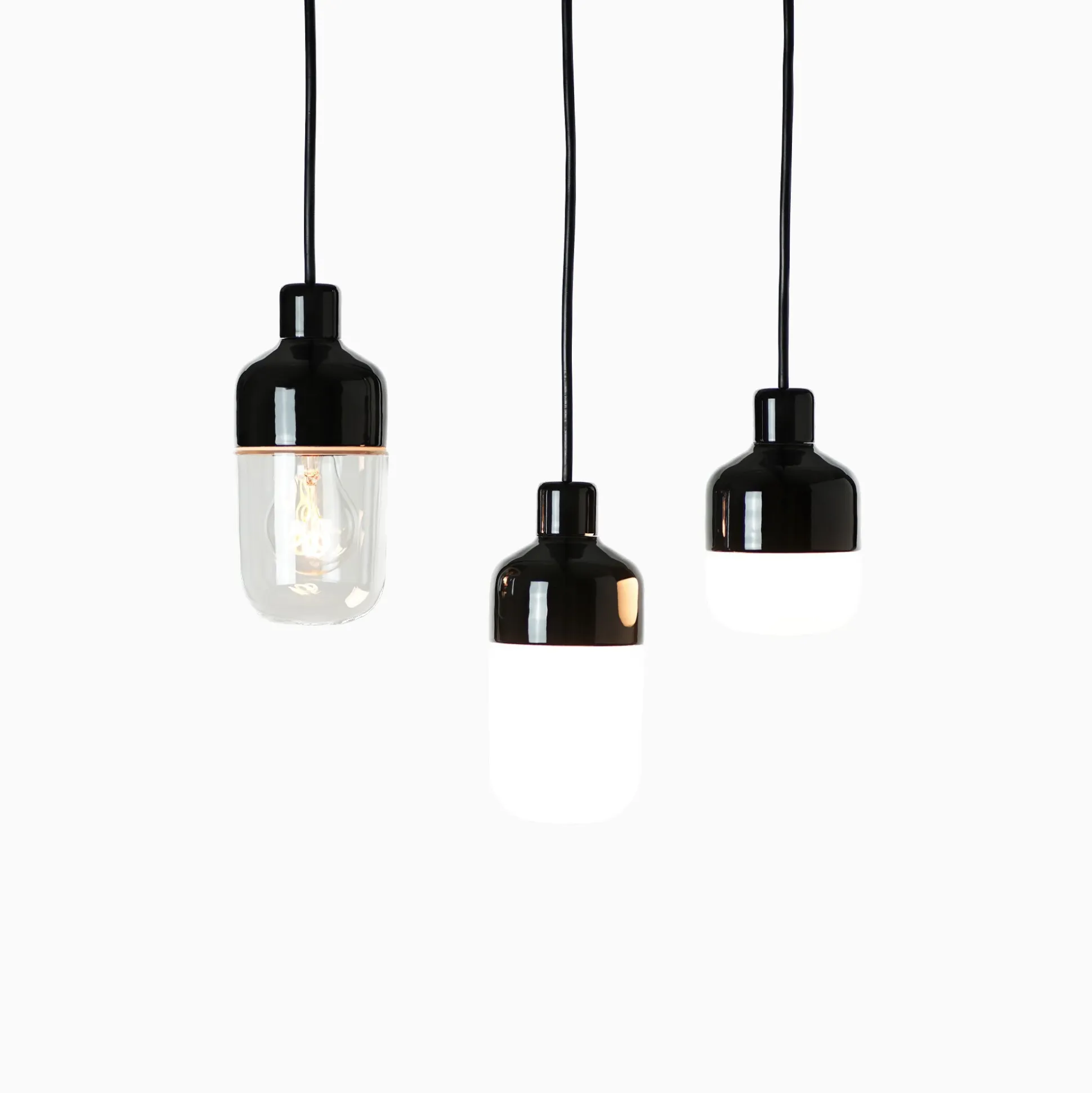 Ohm pendel utomhus 100 H155 svart
