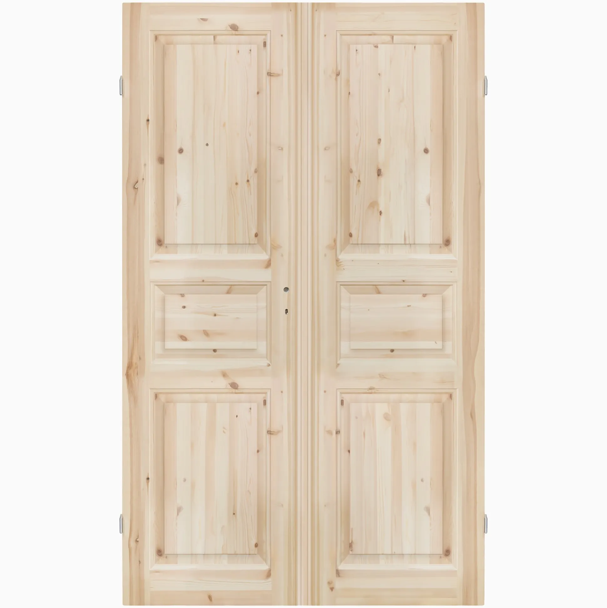 Parspegeldörr med karm 3-spegel K M13x21 - Höger