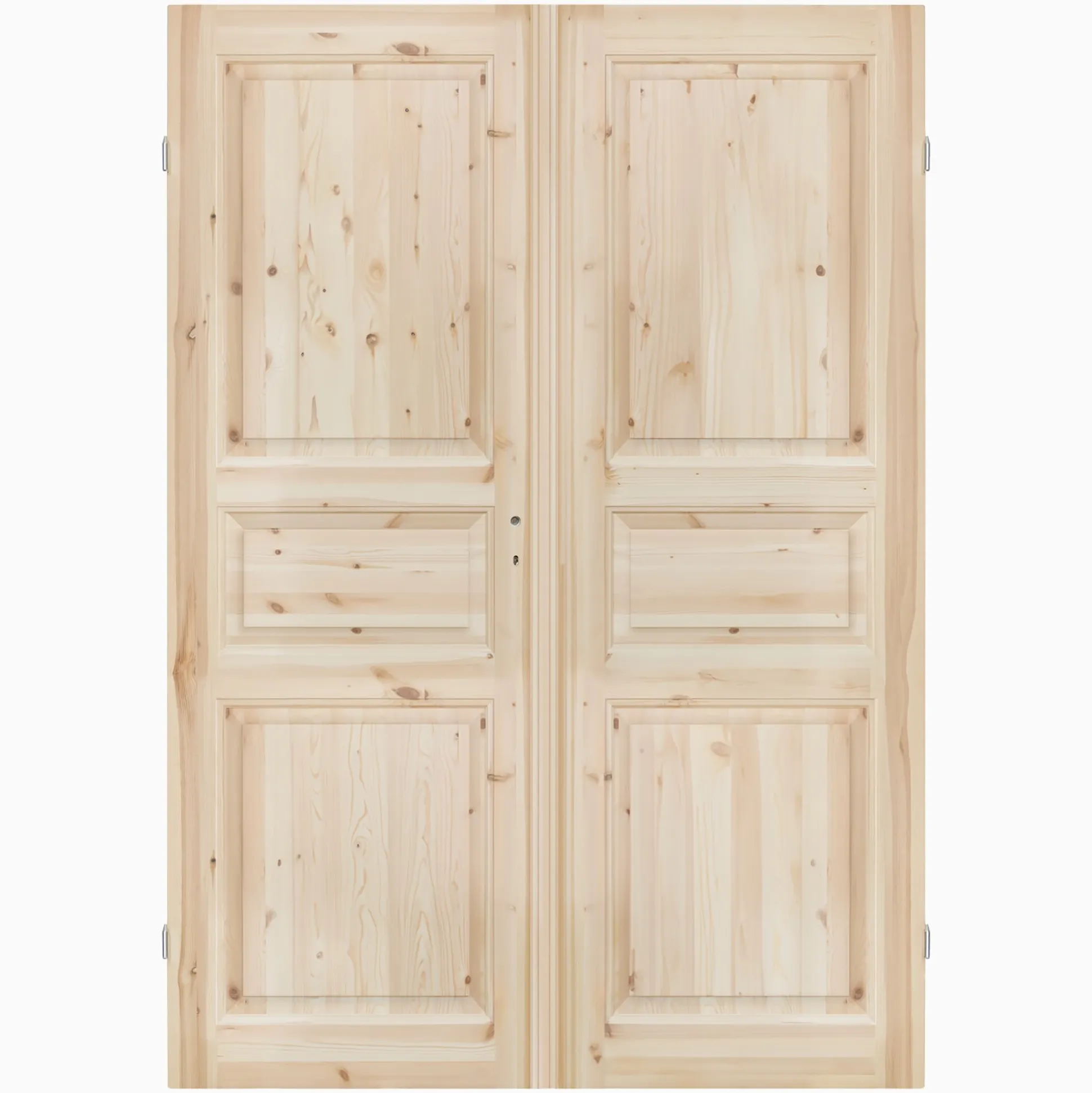 Parspegeldörr med karm 3-spegel K M13x21 - Höger