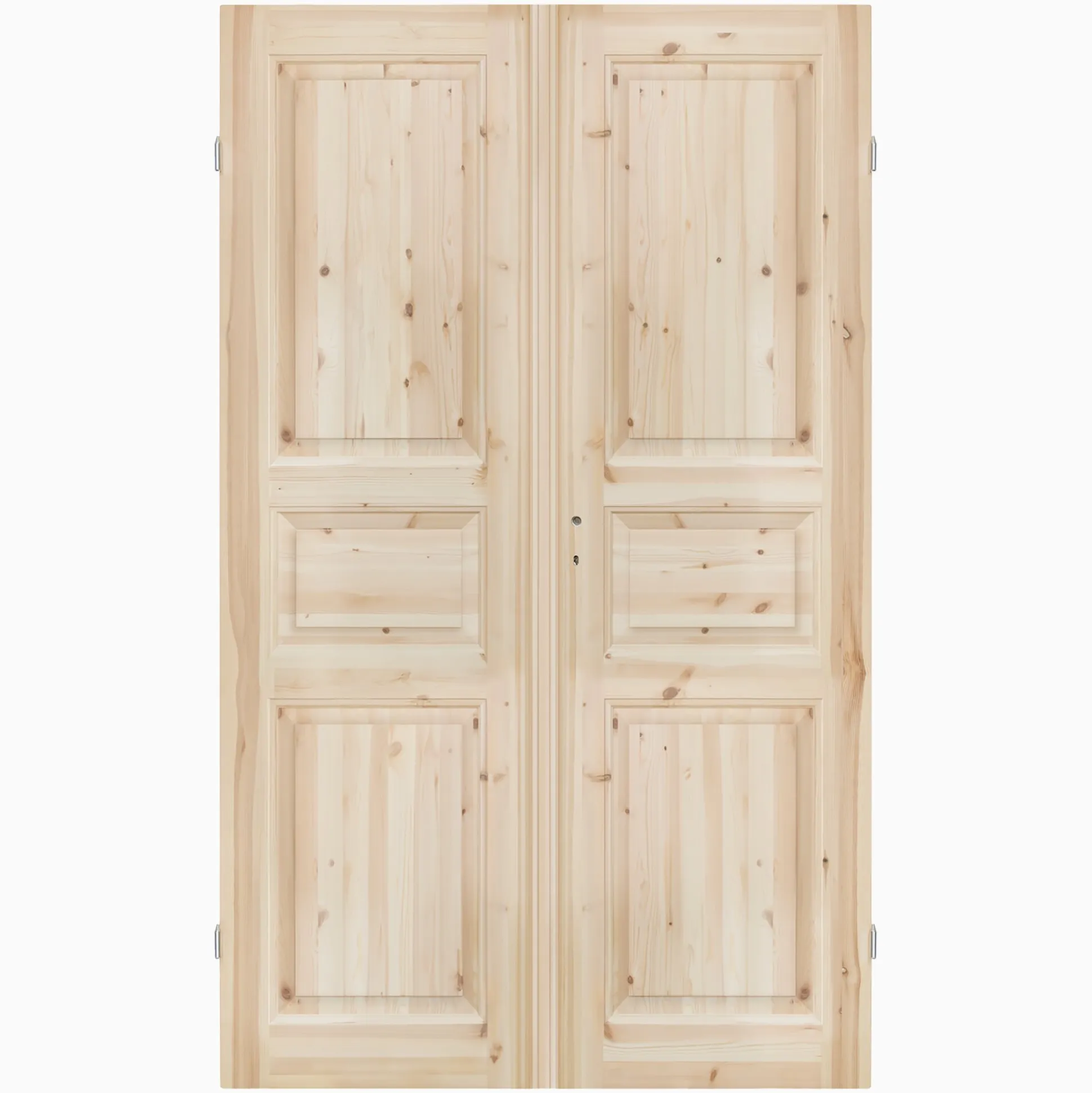 Parspegeldörr med karm 3-spegel K M13x21 - Höger