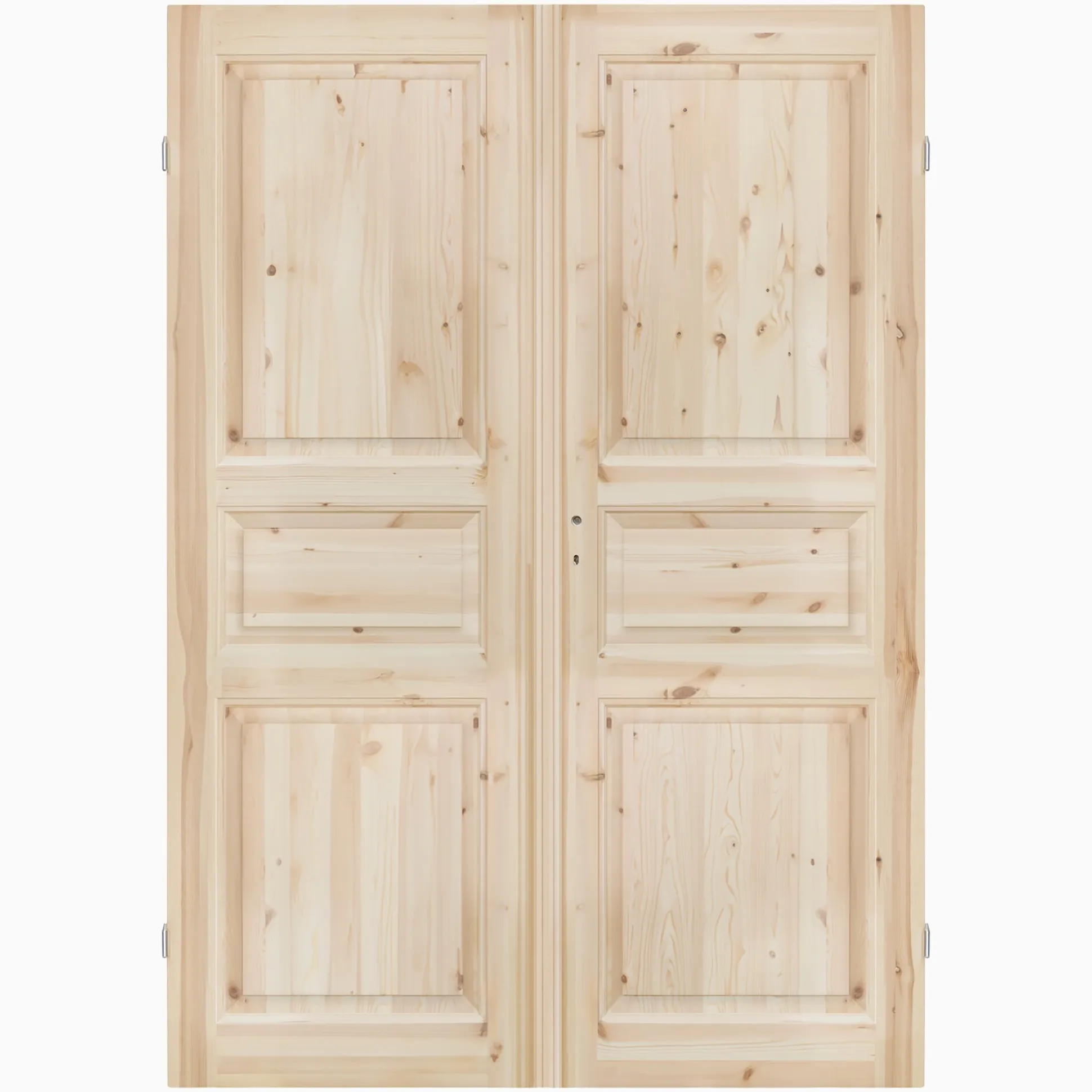 Parspegeldörr med karm 3-spegel K M13x21 - Höger