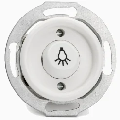 Signalknapp Lampa vit insats