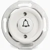 Signalknapp Ringklocka vit insats