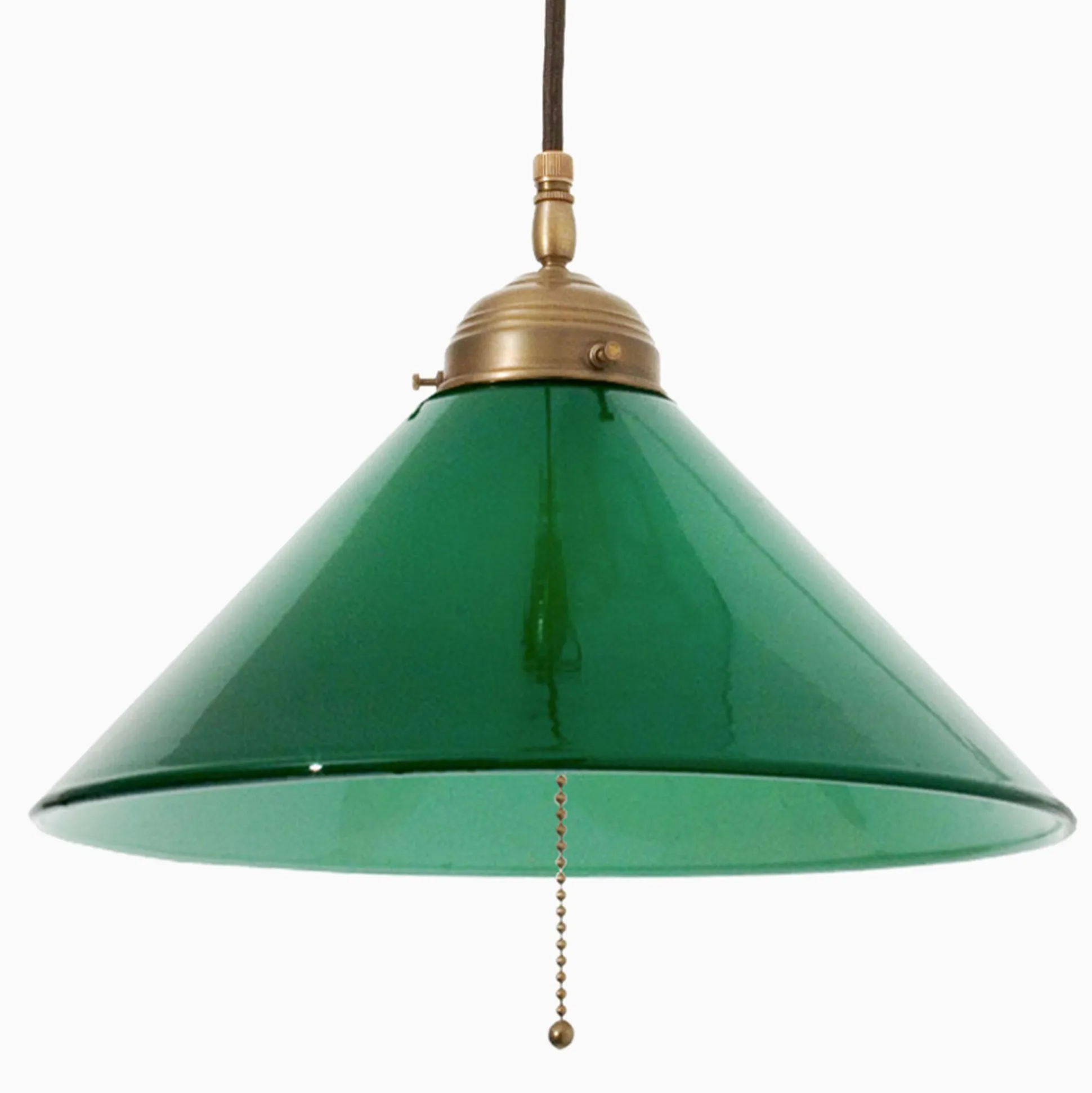 Skomakarlampa kedja Grön 300 mm