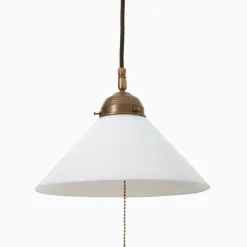 Skomakarlampa kedja Vit 250 mm