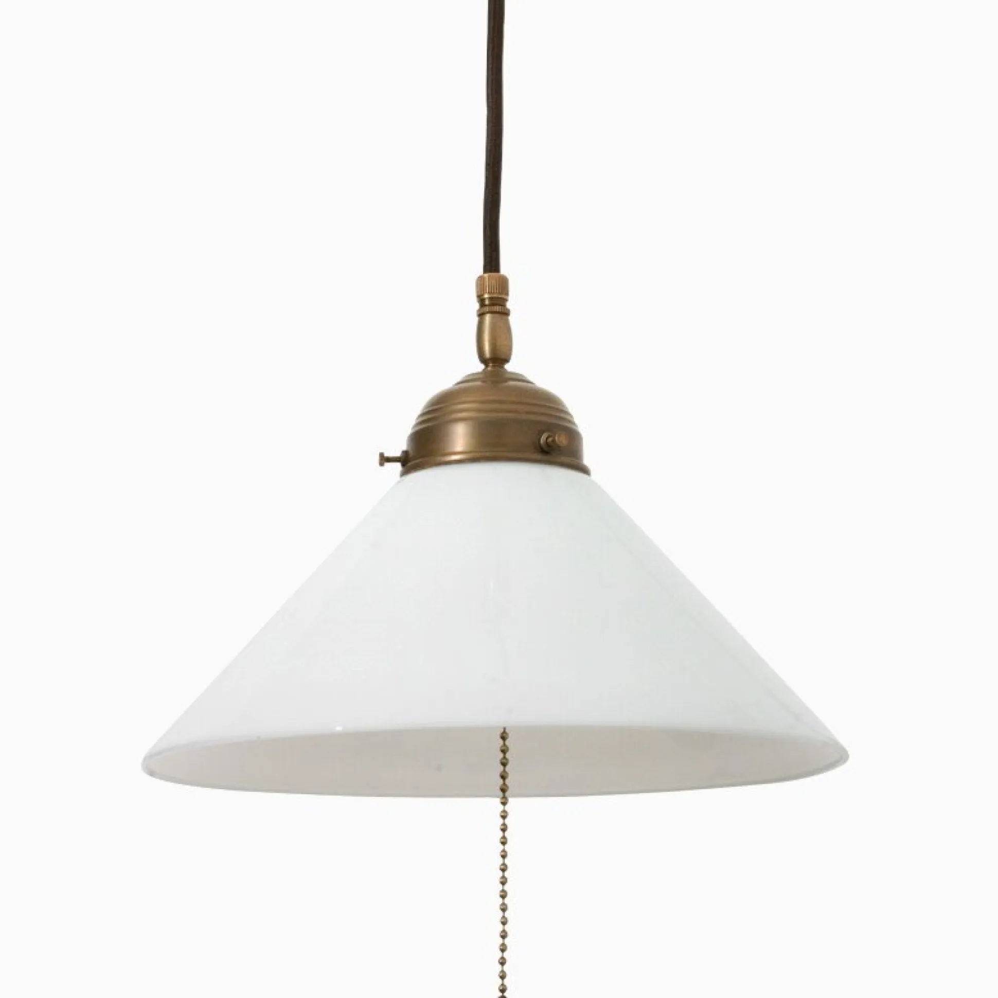 Skomakarlampa kedja Vit 250 mm