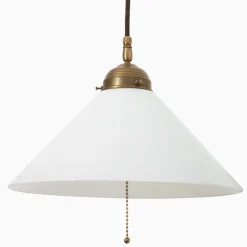 Skomakarlampa kedja Vit 300 mm