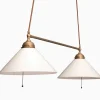 Skomakarlampa Vit dubbel