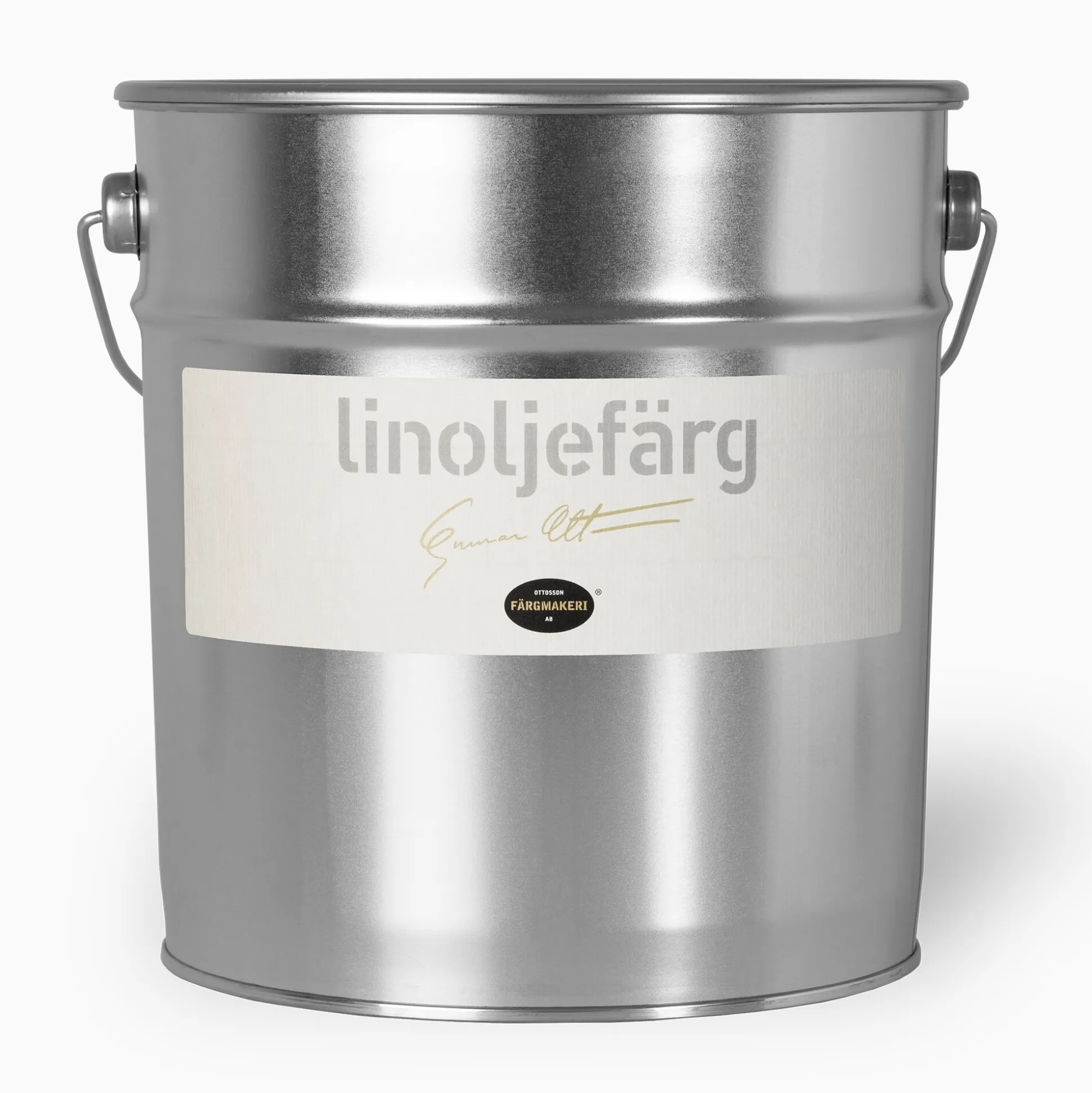 Skruttgrön linoljefärg 500 ml
