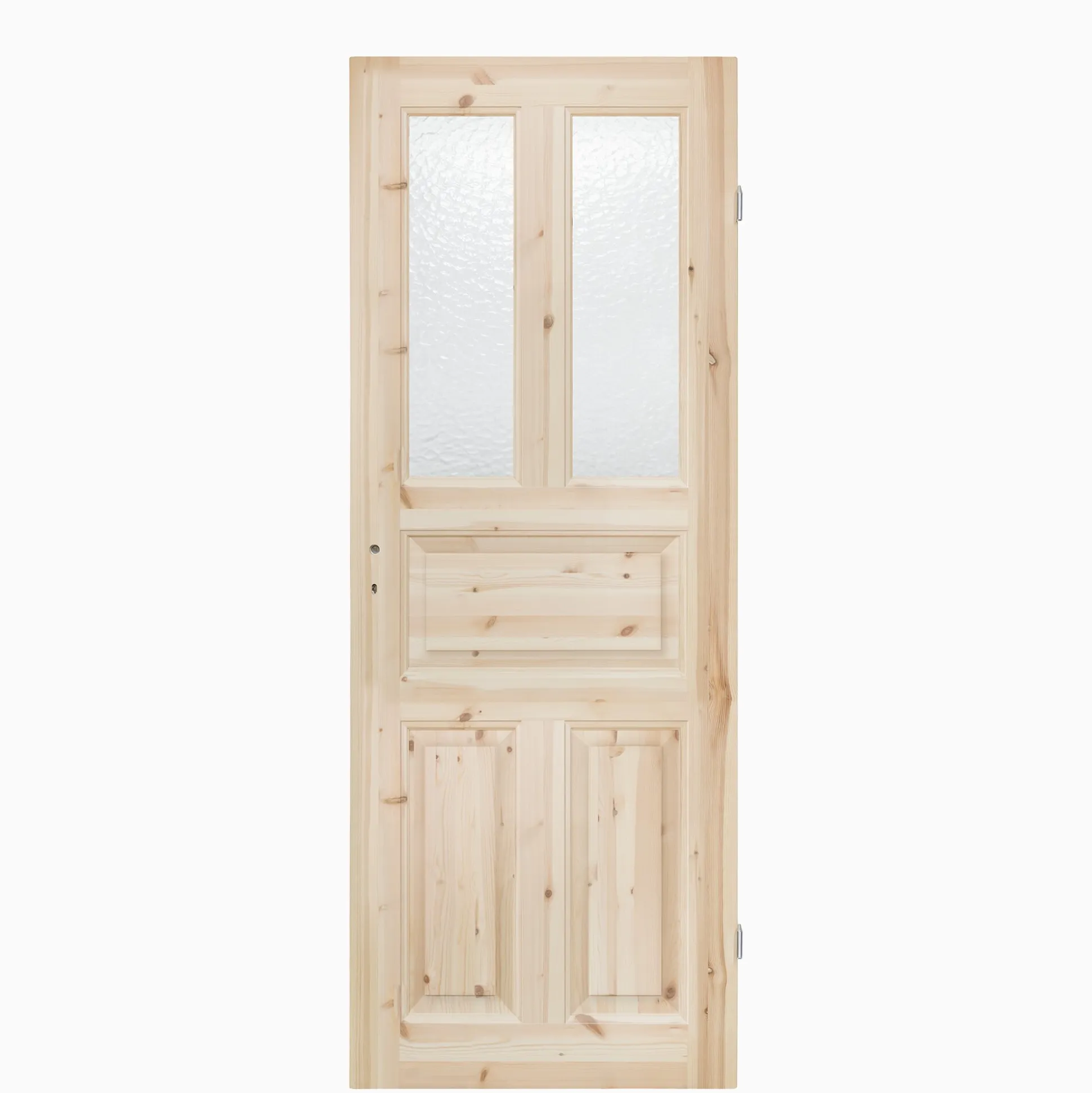 Spegeldörr med karm 5-spegel ornamentglas M8x20 - Höger