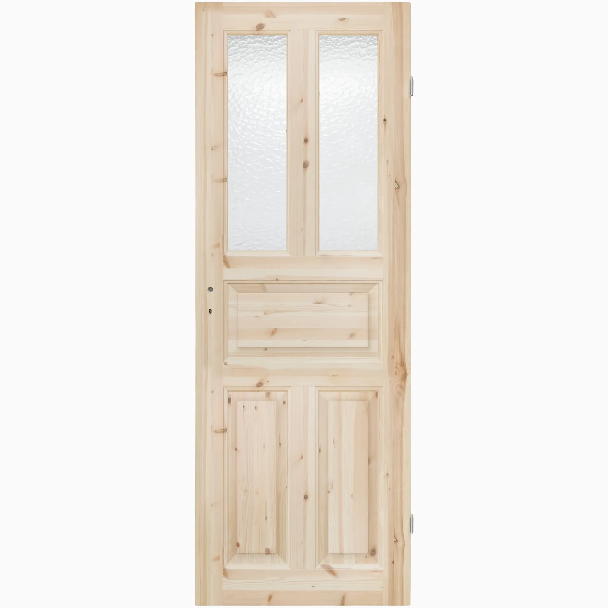 Spegeldörr med karm 5-spegel ornamentglas M8x20 - Höger