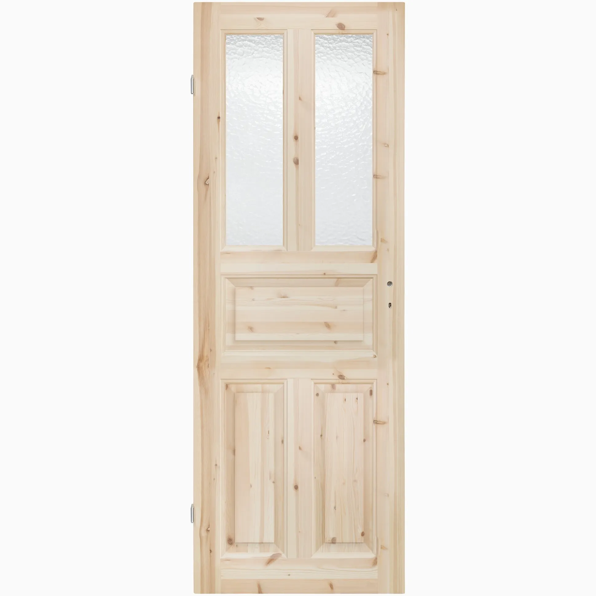 Spegeldörr med karm 5-spegel ornamentglas M8x20 - Höger