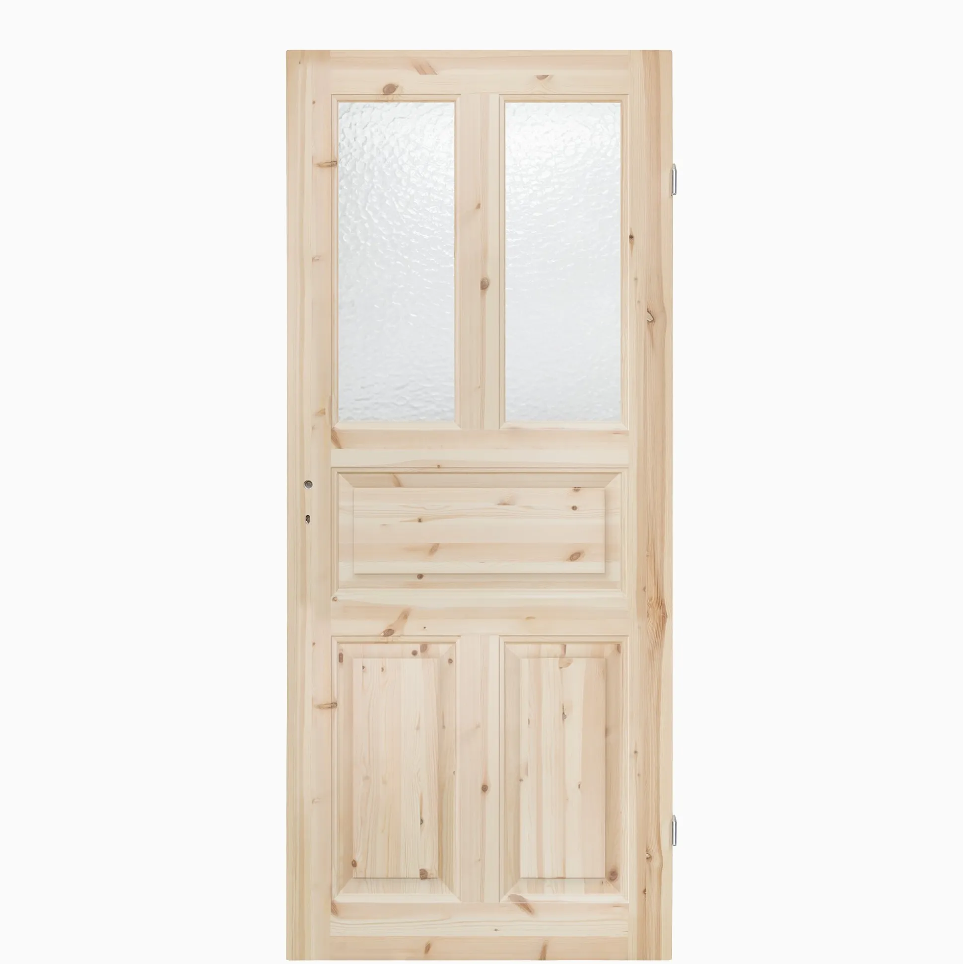 Spegeldörr med karm 5-spegel ornamentglas M8x20 - Höger