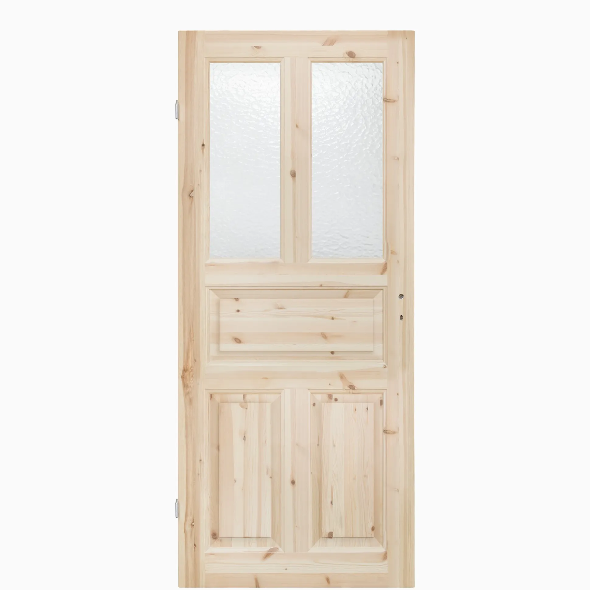Spegeldörr med karm 5-spegel ornamentglas M8x20 - Höger